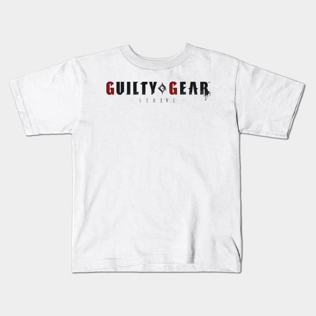 GG:S (Guilty Gear: Strive) logo Kids T-Shirt by Leemon2000